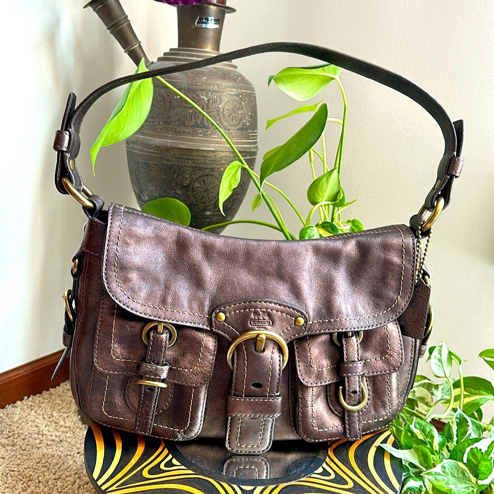 Vintage Coach Legacy Garcia Hobo- Bronze